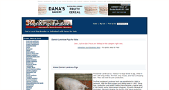 Desktop Screenshot of danish-landrace.hog-for-sale.info