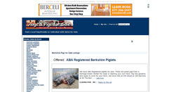 Desktop Screenshot of berkshire.hog-for-sale.info